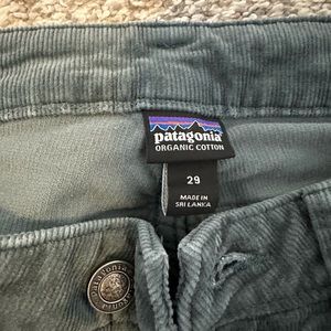 Patagonia size 29 corduroy pants